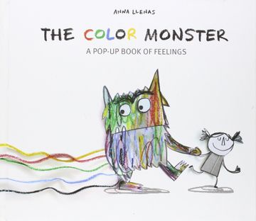 portada The Color Monster: A Pop-Up Book of Feelings (en Inglés)