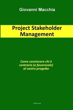 portada Project Stakeholder Management (en Italiano)