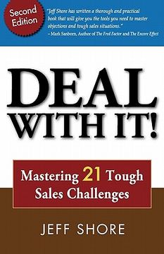 portada deal with it! mastering 21 tough sales challenges (in English)
