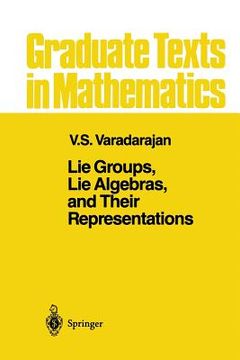 portada Lie Groups, Lie Algebras, and Their Representations (en Inglés)