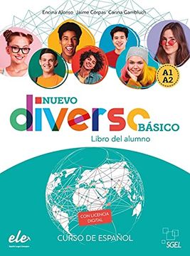 portada Nuevo Diverso Básico Alumno + @: Libro del Alumno Basico + Licencia Digital (a1 + a2 in one Volu