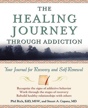 portada the healing journey through addiction: your journal for recovery and self-renewal (en Inglés)