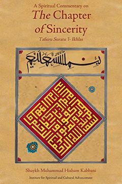portada A Spiritual Commentary on the Chapter of Sincerity 