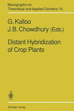 portada distant hybridization of crop plants (en Inglés)