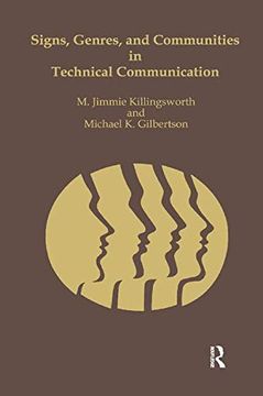 portada Signs, Genres, and Communities in Technical Communication (in English)