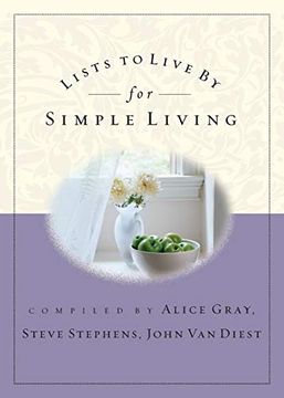 portada Lists to Live by for Simple Living (en Inglés)