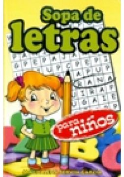 Libro Sopa de Letras Para Niños, Magdalena Servingarcia, ISBN  9789706279033. Comprar en Buscalibre