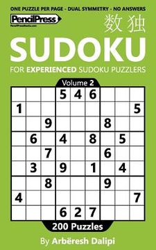 portada Sudoku Book for Experienced Puzzlers: 200 Puzzles (Volume 2) (en Inglés)