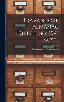 portada Travancore Almanac Directory 1941 Part I (en Inglés)