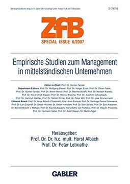 portada Empirische Studien zum Management in Mittelständischen Unternehmen (en Alemán)