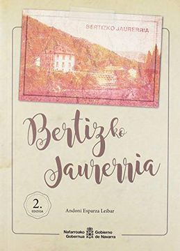 portada Bertizko Jaurerria (libro en Euskera)