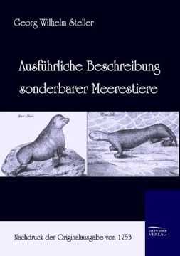 portada Ausführliche Beschreibung sonderbarer Meerestiere (1753) (German Edition)