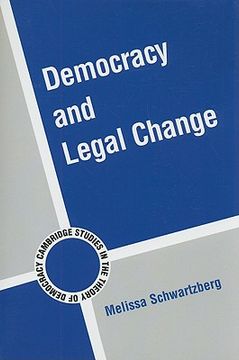 portada Democracy and Legal Change Paperback (Cambridge Studies in the Theory of Democracy) (en Inglés)