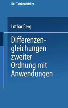 portada Differenzengleichungen zweiter Ordnung mit Anwendungen (Universitätstaschenbücher) (German Edition)