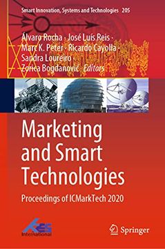 portada Marketing and Smart Technologies: Proceedings of Icmarktech 2020 (Smart Innovation, Systems and Technologies, 205) (en Inglés)