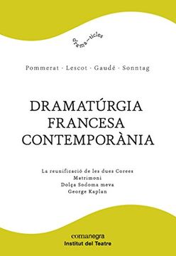 portada Dramatúrgia Francesa Contemporània