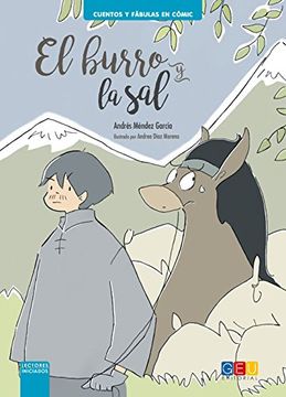 portada Cuentos y Fábulas en Comic el Burro y la sal (in Spanish)