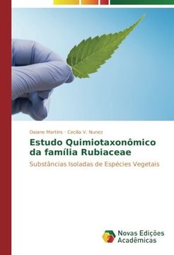 portada Estudo Quimiotaxonômico da família Rubiaceae: Substâncias Isoladas de Espécies Vegetais (Portuguese Edition)