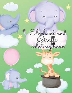 portada Elephant and Zebra coloring book