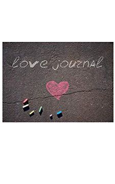 portada Love Chalk Valentine's Blank Journal (en Inglés)