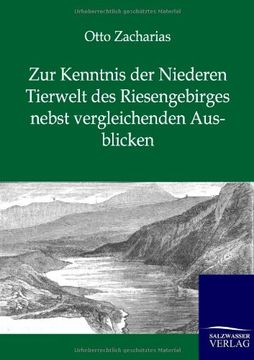 portada Zur Kenntnis der Niederen Tierwelt des Riesengebirges nebst vergleichenden Ausblicken (German Edition)