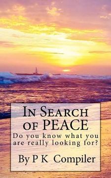 portada In Search of Peace: In Search of Peace (en Inglés)