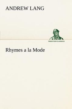portada rhymes a la mode (in English)