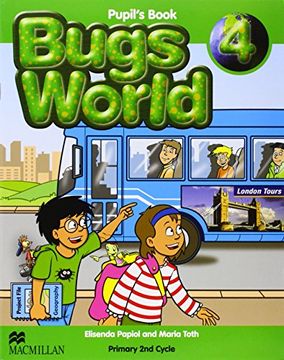portada Bugs World 4 pb (en Inglés)