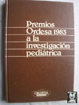 portada Premios Ordesa 1983 a la Investigación Pediátrica