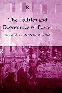portada the politics and economics of power (en Inglés)