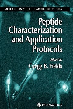 portada peptide characterization and application protocols (en Inglés)