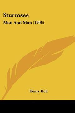 portada sturmsee: man and man (1906) (en Inglés)