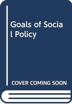 portada Goals of Social Policy (en Inglés)