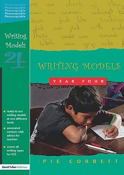 portada writing models year 4 (in English)