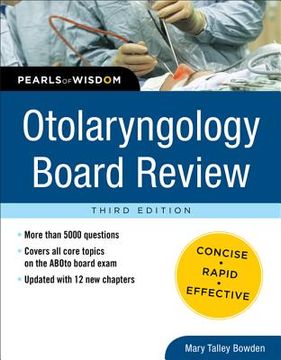 portada otolaryngology board review pearls of wisdom