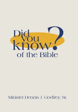 portada Did You Know? of the Bible (en Inglés)