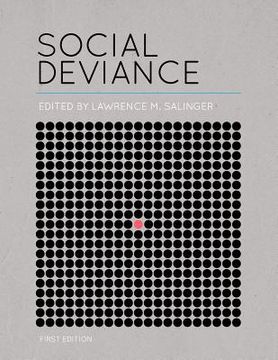 portada Social Deviance (First Edition) (en Inglés)