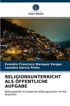 portada Religionsunterricht ALS Öffentliche Aufgabe (en Alemán)
