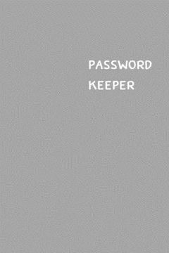 portada Password Keeper: Size (6 x 9 inches) - 100 Pages - Coin Cover: Keep your usernames, passwords, social info, web addresses and security