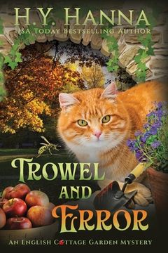 portada Trowel and Error (LARGE PRINT): The English Cottage Garden Mysteries - Book 4 (en Inglés)