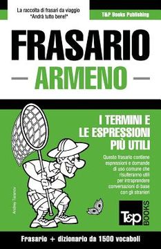 portada Frasario Italiano-Armeno e dizionario ridotto da 1500 vocaboli (en Italiano)