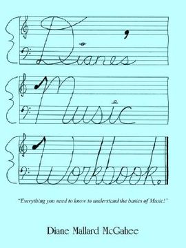 portada diane's music workbook (en Inglés)