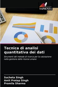 portada Tecnica di analisi quantitativa dei dati (en Italiano)
