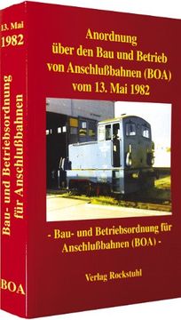 portada Anordnung über den Bau und Betrieb von Anschlußbahnen vom 13. Mai 1982 (en Alemán)