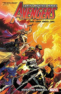 portada Avengers by Jason Aaron 08 Enter Phoenix (en Inglés)