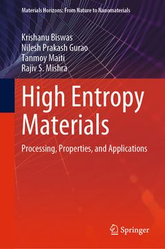 portada High Entropy Materials: Processing, Properties, and Applications