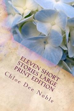 portada eleven short stories large print edition (in English)
