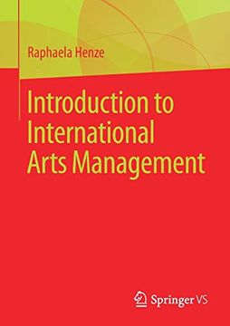 portada Introduction to International Arts Management (in English)