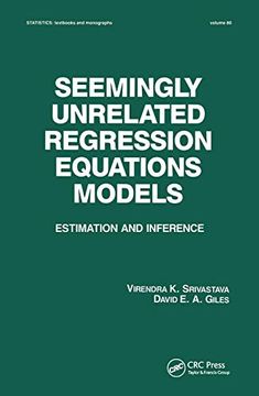 portada Seemingly Unrelated Regression Equations Models: Estimation and Inference (in English)