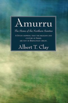 portada Amurru: The Home of the Northern Semites